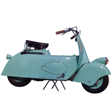 La moto Vespa