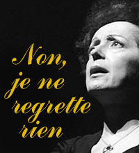 Non, je ne regrette rien / Édith Piaf