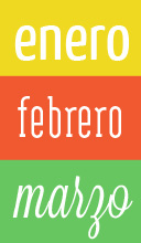 Los nombres de los meses