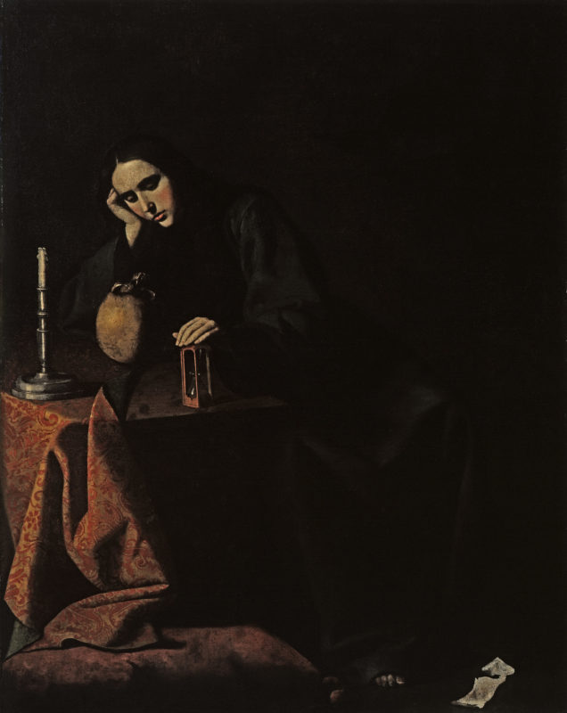 Francisco de Zurbarán, Magdalena penitente, s.f.