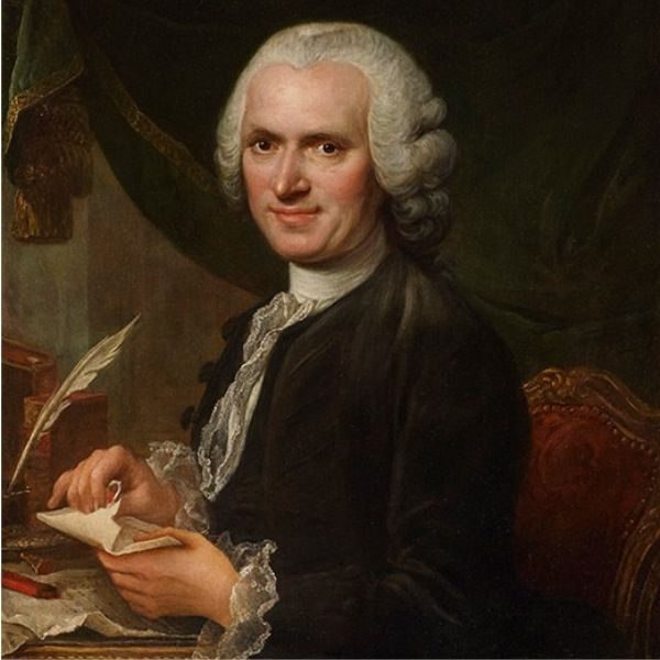 Jean-Jacques Rousseau retrato