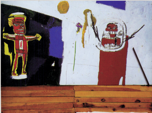 Una de las obras de arte pop de Jean Michel Basquiat