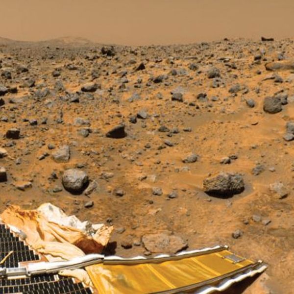 Fotos de Marte tomadas por la NASA. Donna Shirley se involucró en esos proyectos
