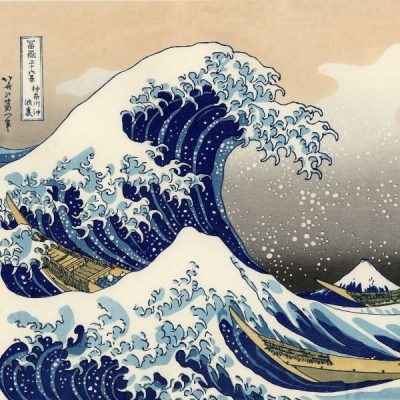 Hokusai: la tranquilidad de un tsunami